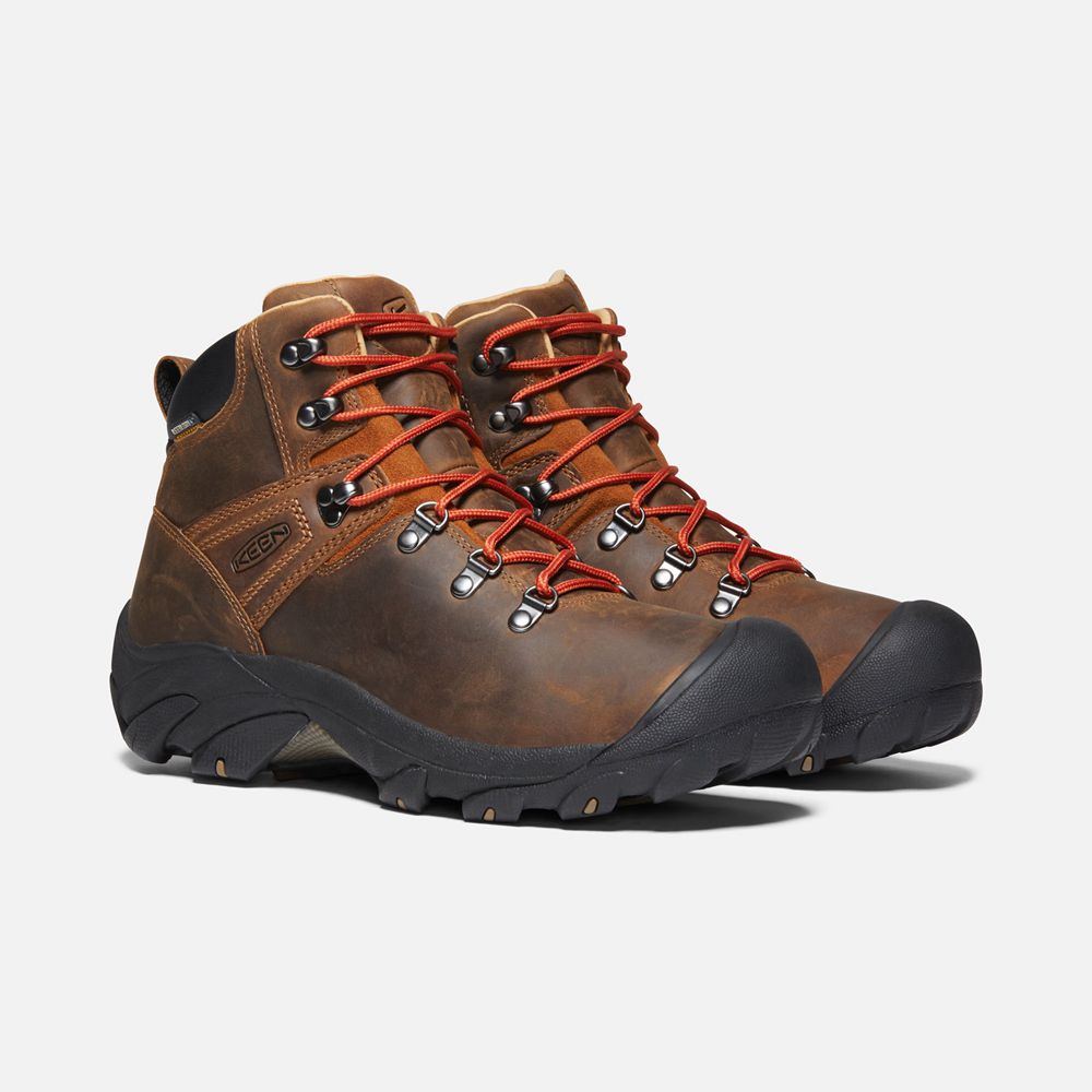 Keen Laarzen Heren Bruin/Zwart - Pyrenees - 49513-HQLU